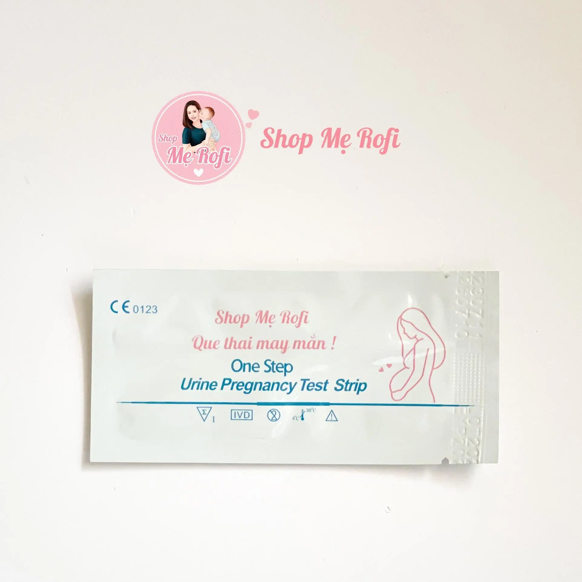 Que thử thai One step Urine Pregnancy Test Strip - shop Mẹ Rofi