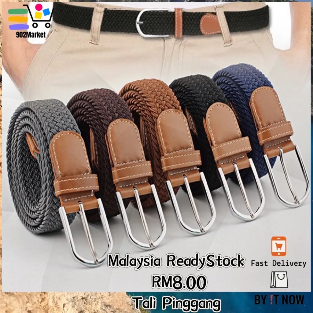 902Market Men Women Elastic Stretchy Belt  Big Size  Plus Size Belt / Tali Pinggang Tolak Getah Panjang