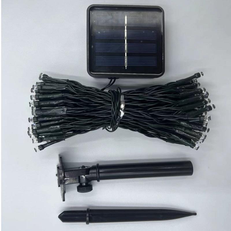 Solar Powered LED DIY Tree Light, 1 Count 12M LED Solar String Light, LED Fairy Lights String, IP65 Waterproof Garden Decorative Light For Courtyard Wedding Party Decoration 3