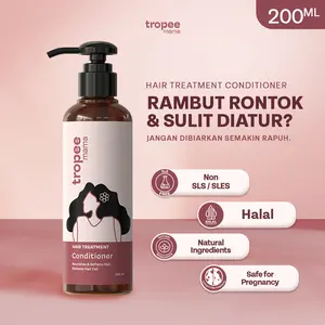 Tropee Mama Hair Treatment Conditioner 200ml | Rambut Lebih Kuat, Lembut & Mudah Diatur