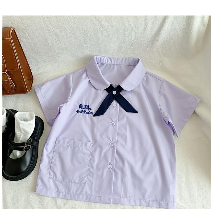 Product Introduction of Thai Preppy Style Summer Primary School Student Graduation Business Attire Kindergarten Suit Girl Thai School Uniform Western Style Jk Skirt Suit 2