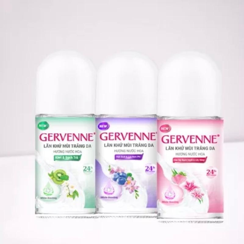 (Chọn Mùi) GERVENNE_ LĂN KHỬ MÙI GERVENNE CHO NỮ 50ML Không chứa silicon Hữu cơ Axit amin Không mùi Gỗ Vị trái cây Có hoa Khử Mùi Hôi Xịt Thơm 2