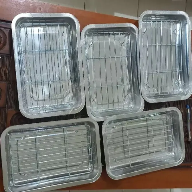 Cooling rak dan nampan peniris makanan peniris minyak peniris gorengan 2