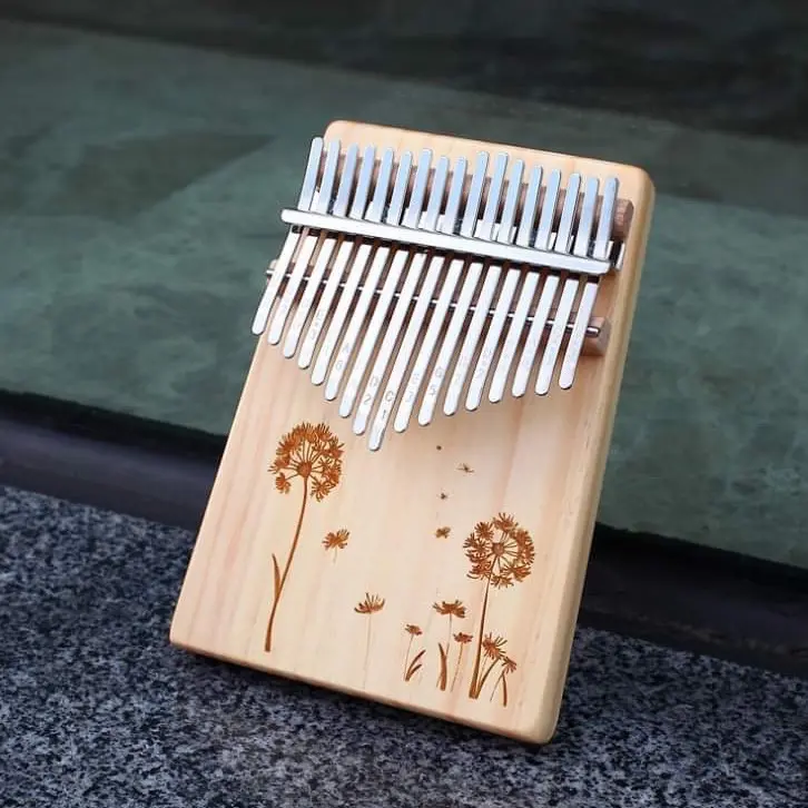 Đàn Kalimba Zami 17 Phím Âm Thanh Vang Tặng Sách Hướng Dẫn, Đầy đủ phụ kiện, Đàn kalimba giá rẻ 4