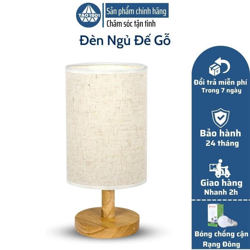 Đèn ngủ để bàn đầu giường decor trang trí phòng Tao1501 - Ánh sáng dịu mắt (Sử dụng phích cắm) đèn  hỗ