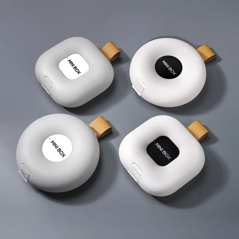 Portable Pill Box Japanese Style Multi-Functional Storage Box Health Supplement Medicine Organizer Large Capacity