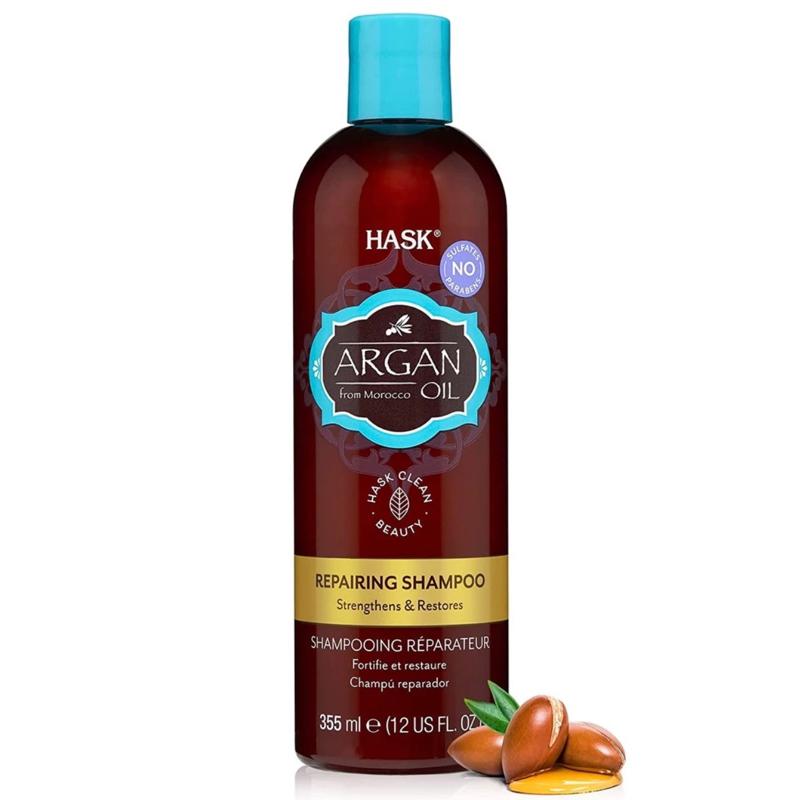 Dầu Gội Xả Tăng Cường P.h.ụ.c H.ồ.i & Tái Tạo HASK ARGAN Oil Repairing . Không Chứa Silicone . 2