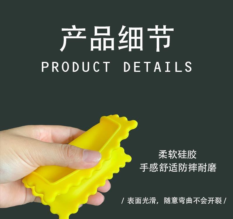 Product Introduction of Creative Soup Spoon Mat Biscuit Shaped Cartoon Desktop Silicone Thermal Insulation And Anti Scalding Pad Practical Kitchen Tool 5