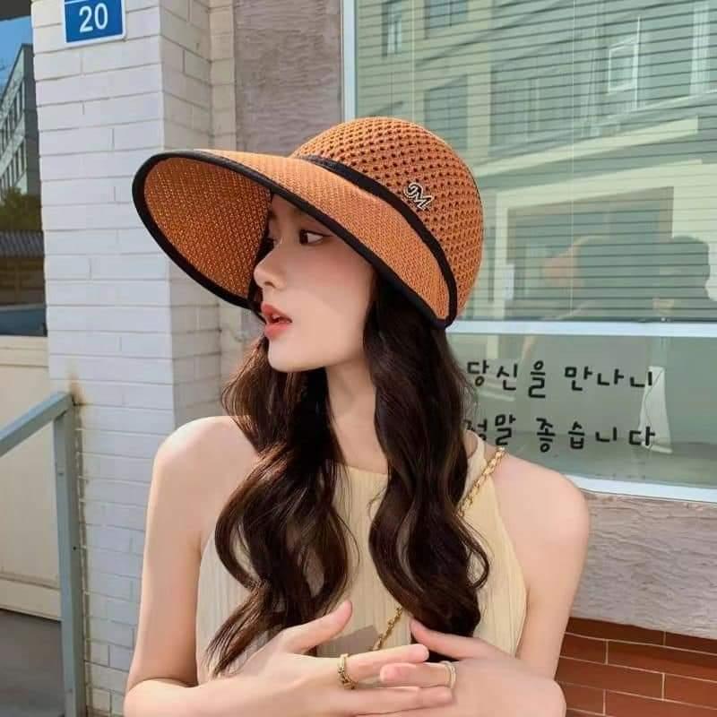 Mũ chống nắng vành rộng cao cấp dành cho nữ chống tia uv tia cực tím cho mùa hè 4