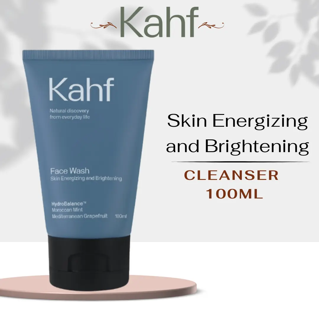 [Promo] Kahf Skin Energizing and Brightening Face Wash 100 ml Sabun Pembersih Wajah Pria Untuk Kulit Cerah HS4U Muka Perawatan Mencerahkan Pencerah Cowok Facial