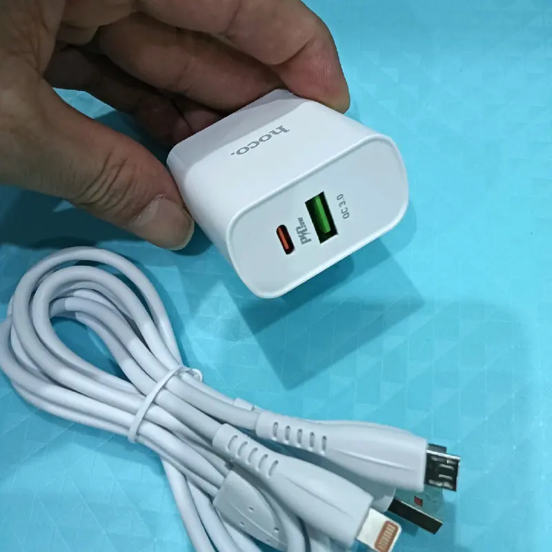 Bộ HOCO sạc nhanh công suất 20w dùng cho các dòng máy bảo hành 12 tháng Phụ Kiện 5