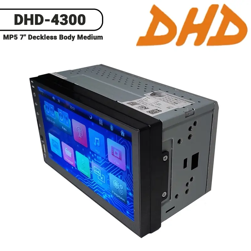 HEADUNIT MP5 7 INCH DEKLESS MIRRORLINK BLUTUT USB DECKLESS DOUBLE DIN  BODY MEDIUM 2