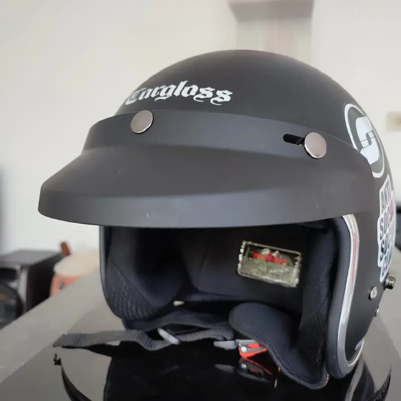 Topi / Pet Helm Bogo Retro 6