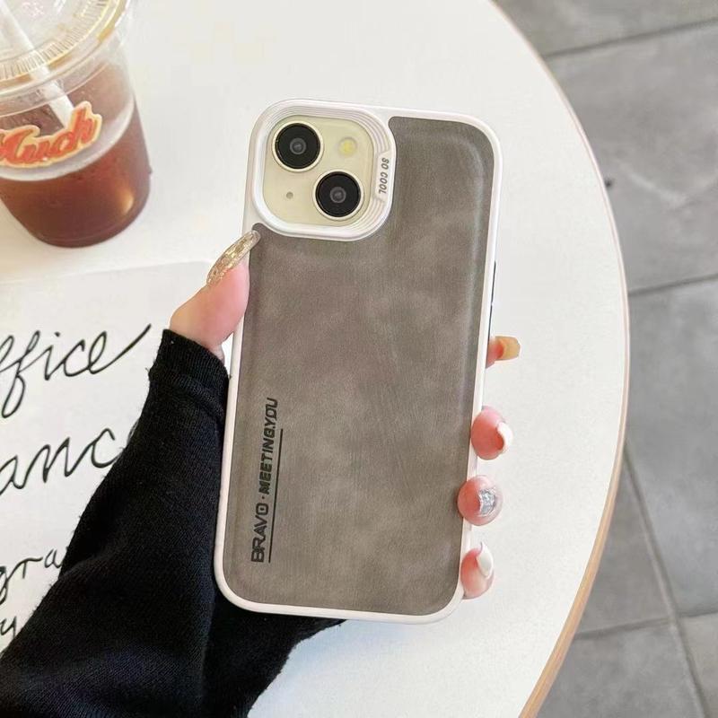 Product Introduction of Compatible with Apple 16   iPhone Sheepskin Leather Luxury      phone case 22