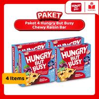 Gambar Paket 4 Hungry But Busy Chewy Raisin Bar dari Mayora Kota Administrasi Jakarta Barat 1 Tokopedia