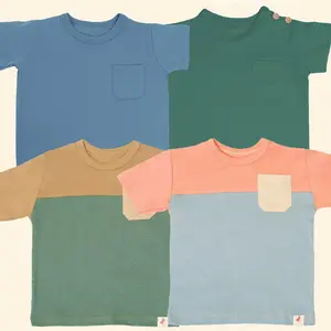 An-Naml Kids - Basic Pocket Tee - Kaos Anak Usia 1-3 Tahun