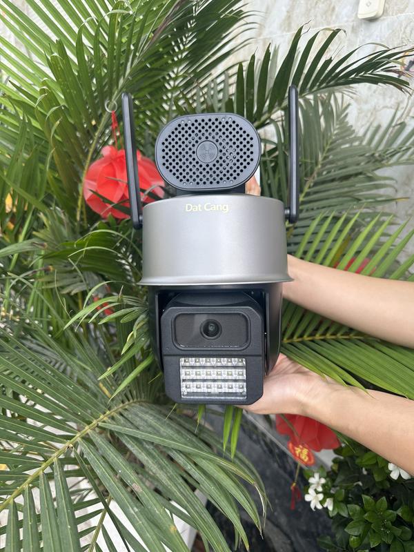 Camera chuyên dụng cho biển hồ, sông nước, nhà xưởng, kho bãi thông minh độ phân giải 5mp, loa cảnh báo to, cảnh báo theo dõi chuyển động, nhận thông báo về máy Micro SD camera  anninh camera  360 ngoài trời 2