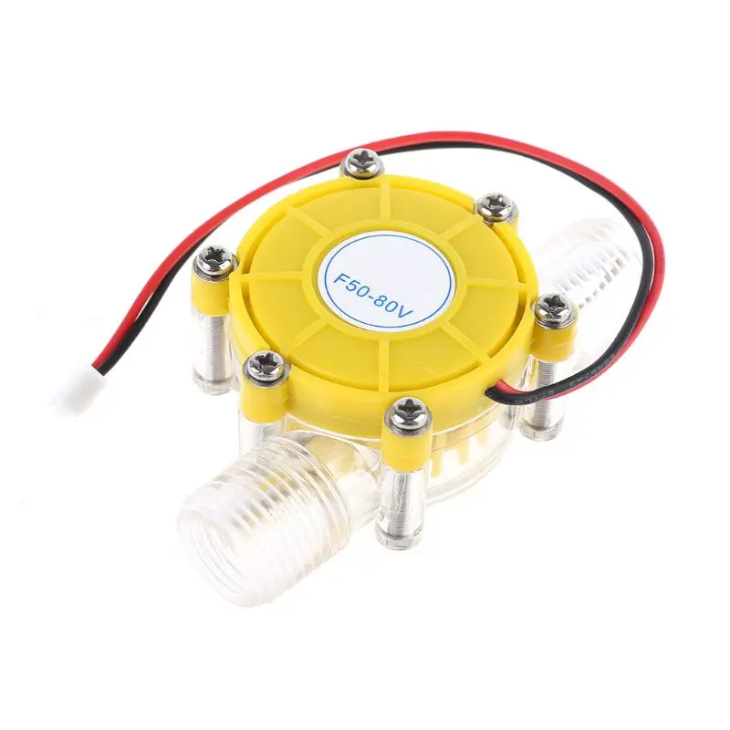 Máy phát điện thủy điện siêu nhỏ DC, DC5V / 12V / 80V, cho máy phát điện tuabin, máy phát điện bơm lưu lượng nước công suất cao, 1 / 2 I