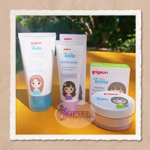 PIGEON TEENS Paket Triple Mini Daily || Paket PIGEON TEENS // Bundle Skincare Remaja Facial Cleansing
