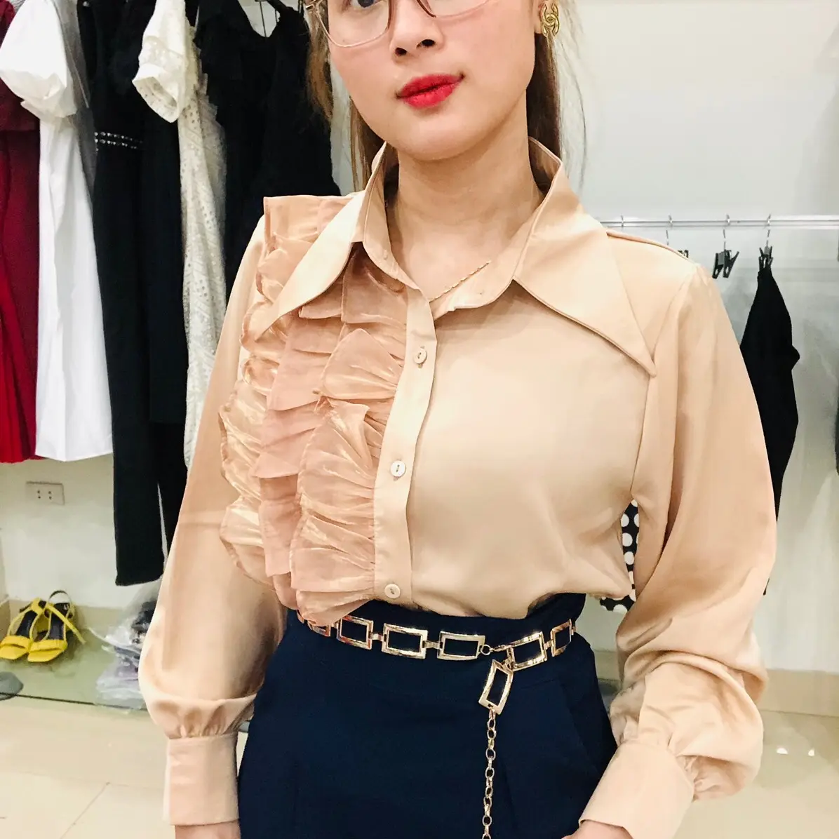 Sơ mi thiết kế nhiều mẫu
