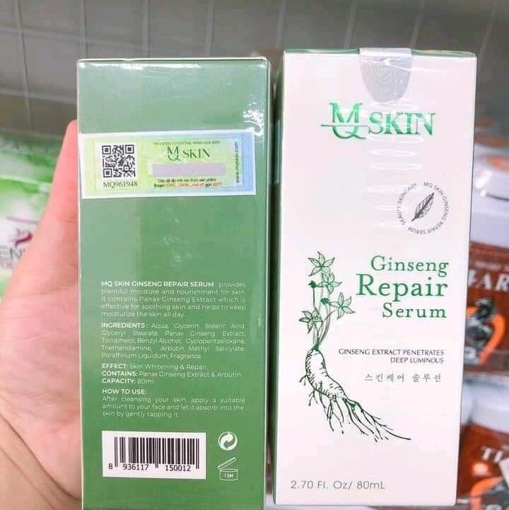 Serum Tái Tạo Da Nhân Sâm MQ SKin 80ml 0