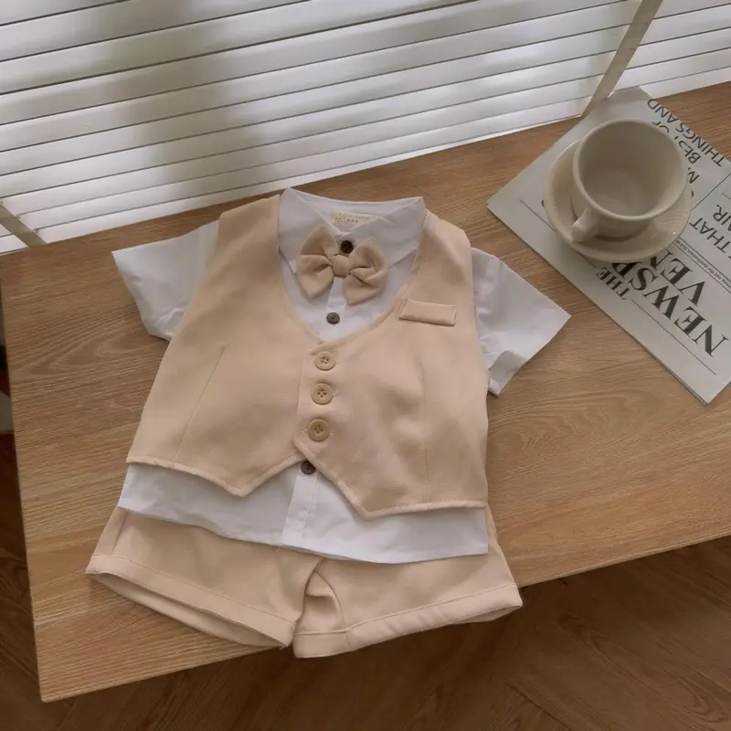 Set gile nơ TABY KIDS đi tiệc, thôi nôi, sinh nhật bao bảnh cho bé  TB566 comple  cho trai 3