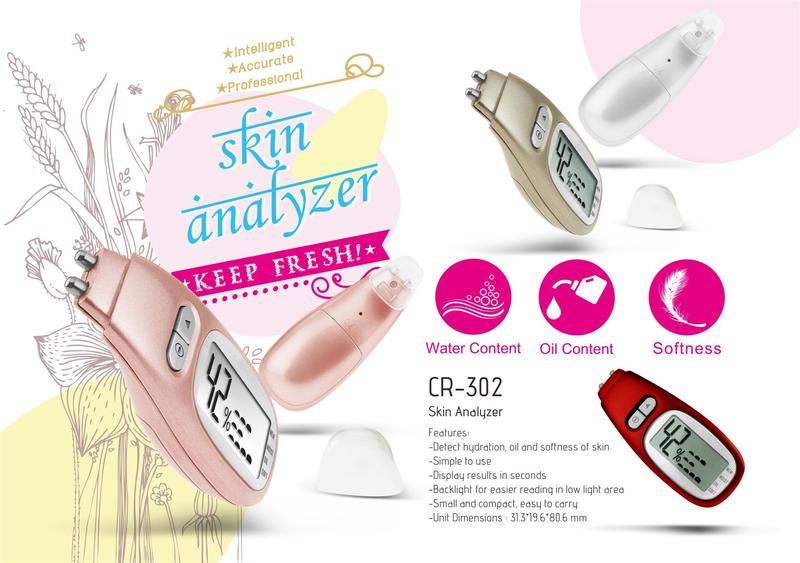 Product Introduction of เครื่องทดสอบผิว, สำหรับการวิเคราะห์ความชื้น, น้ำมัน, ความนุ่ม, การตรวจจับผิว, ปากกาทดสอบผิว 2
