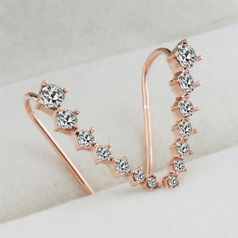 TC Anting Garis FA07 Comet Berlian Fashion Wanita Korea Aksesoris Murah A060 7