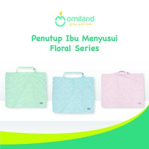 omiland apron penutup ibu menyusui floral series