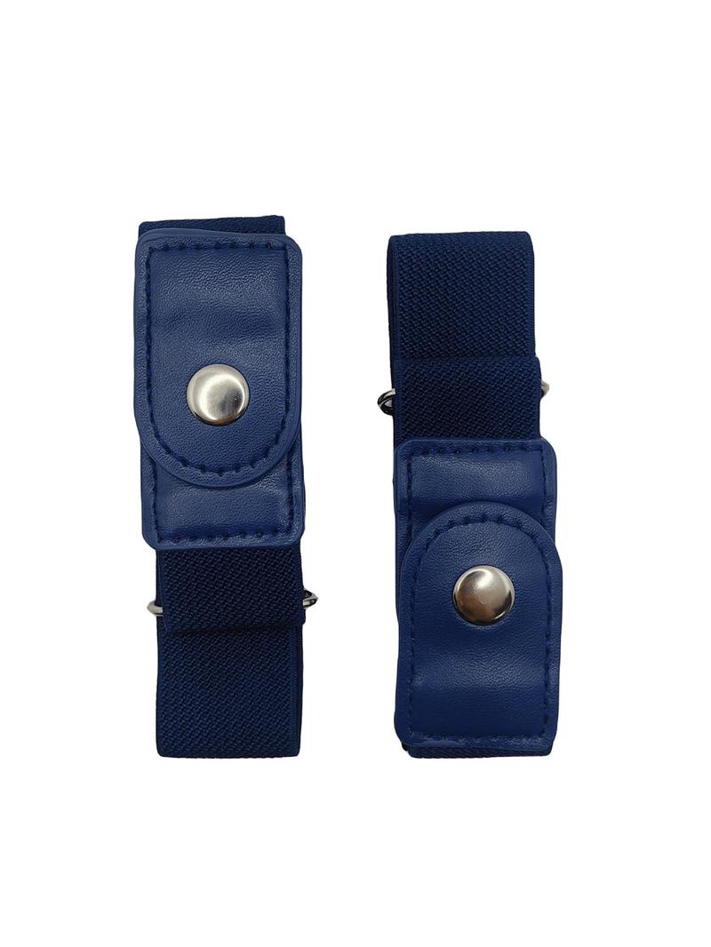 Product Introduction of 1 Pair No Buckle Elastic Belt for Women Men, High Stretch Belt for Pants Jeans, Casual Buckle Free Adjustable Invisible Belt, Trendy Accessories 8