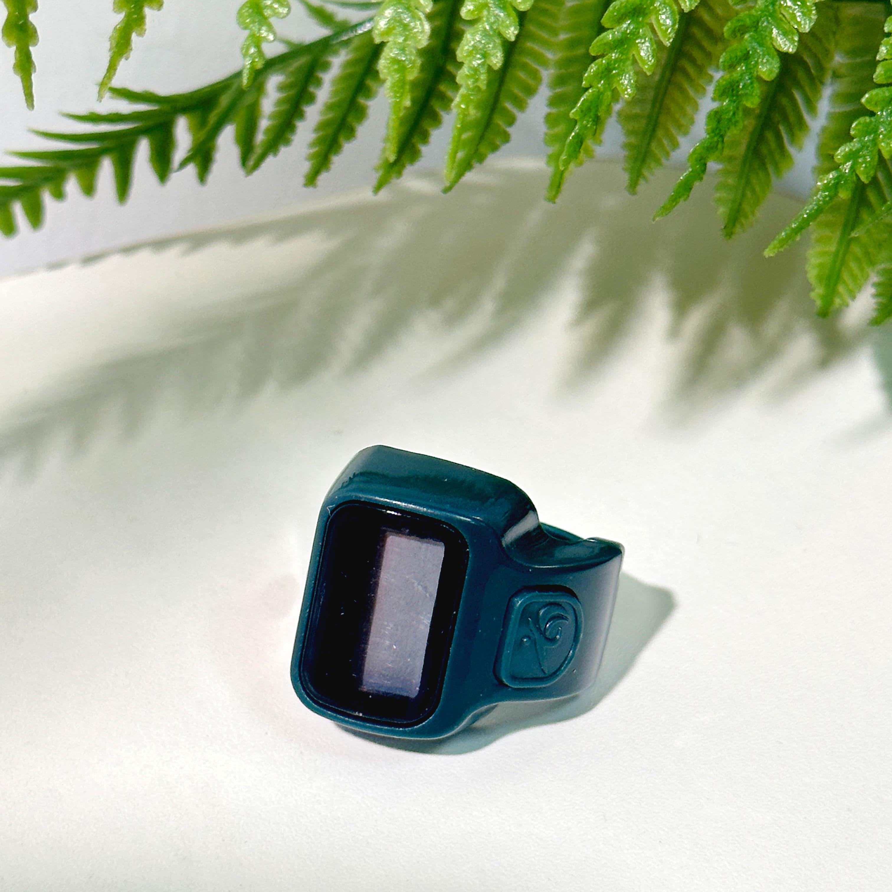 Cincin Tasbih Digital Led Alat Hitung Dzikir Perlengkapan Ibadah Alat Zikir Muslim Finger Counter Mini Motif Warna-warni