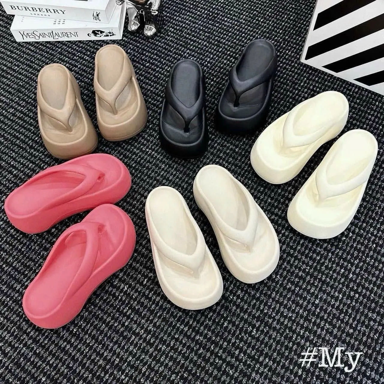 ( 5p lùi 1sz.  7p đi chuẩn sz)  Dép xỏ ngón đế 5P và 7p, hàng qccc , chất nhựa dẻo eva , k mùi,  nhẹ êm đi biển cực xinh.