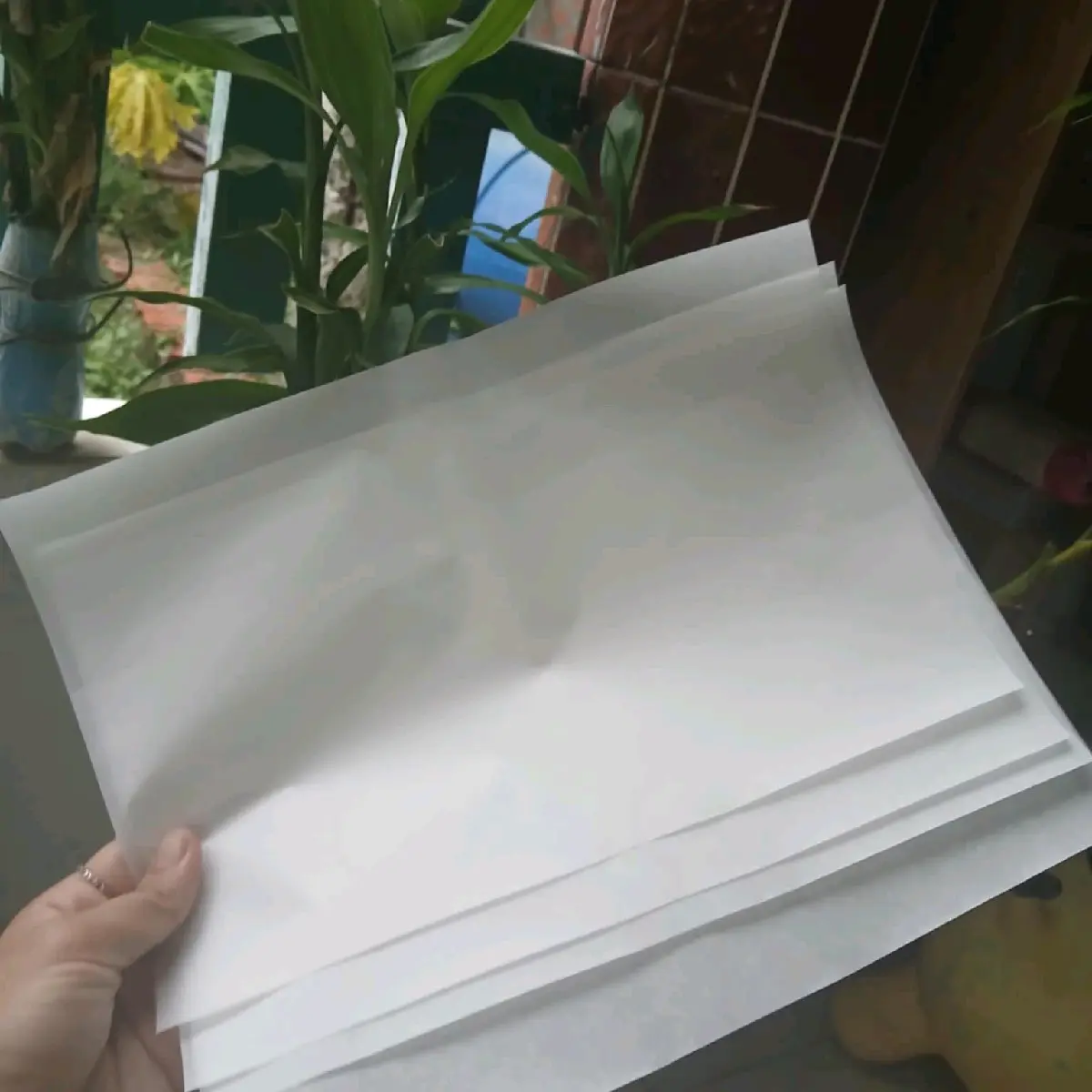 Giấy làm tranh DIY chống bụi khổ to 22x30cm - Tái sử dụng nhiều lần
