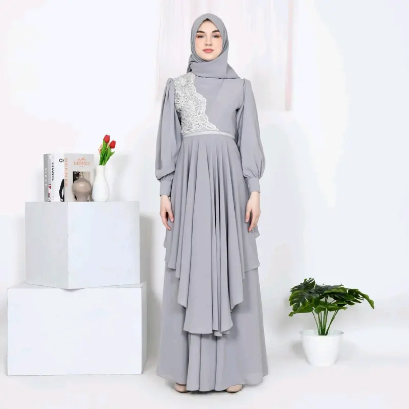 Gamis slayer brokat,S,M,L,XL kapake by iyank 0