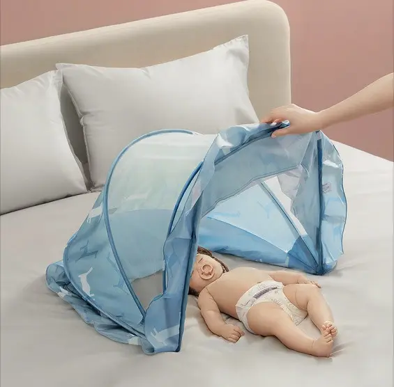Màn chụp gấp gọn cho bé chống muỗi, côn trùng 2