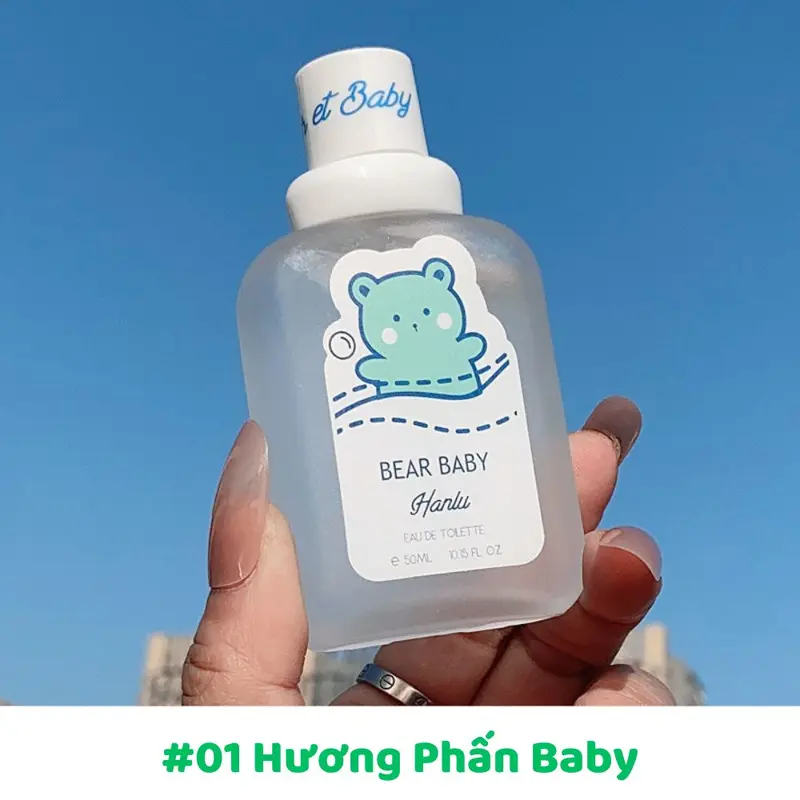 Nước Hoa Em Bé Hanlun 50ml Tránh Muỗi Đốt Tránh Côn Trùng, Nước Hoa Cho Bé Hương Thơm Trái Cây Nhẹ Nhàng Lưu Hương 4-6 Giờ 8