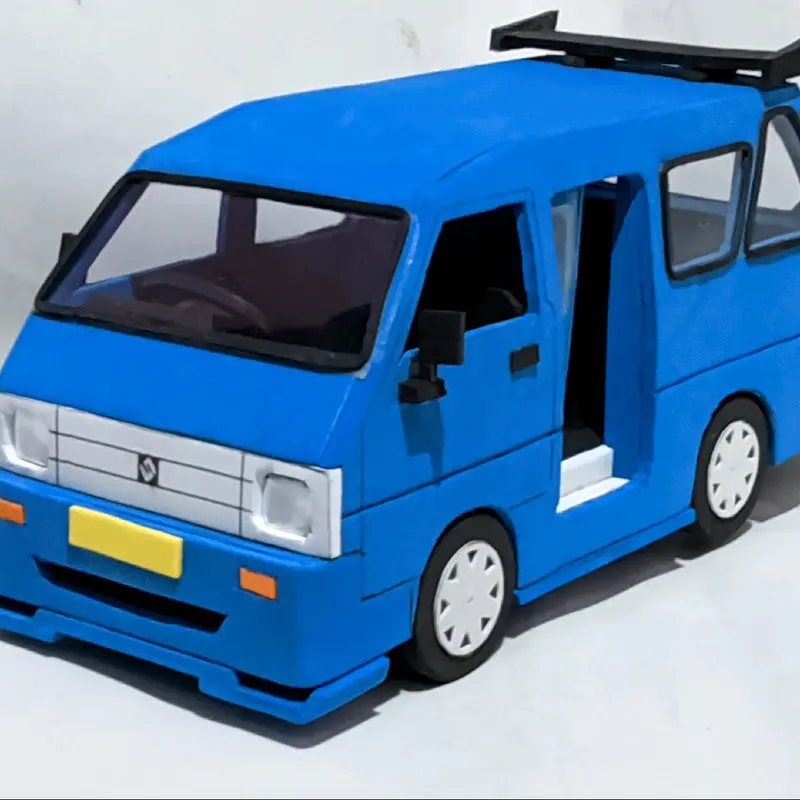 Miniatur Angkot Carry 1.0 Toy 0