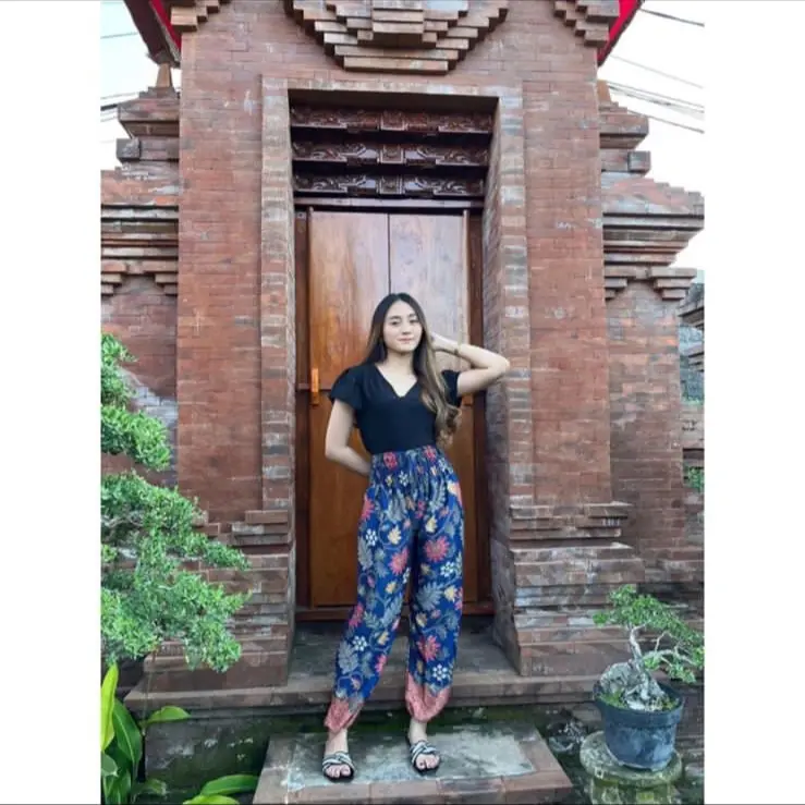 Joger Satin Wanita Melar Panjang