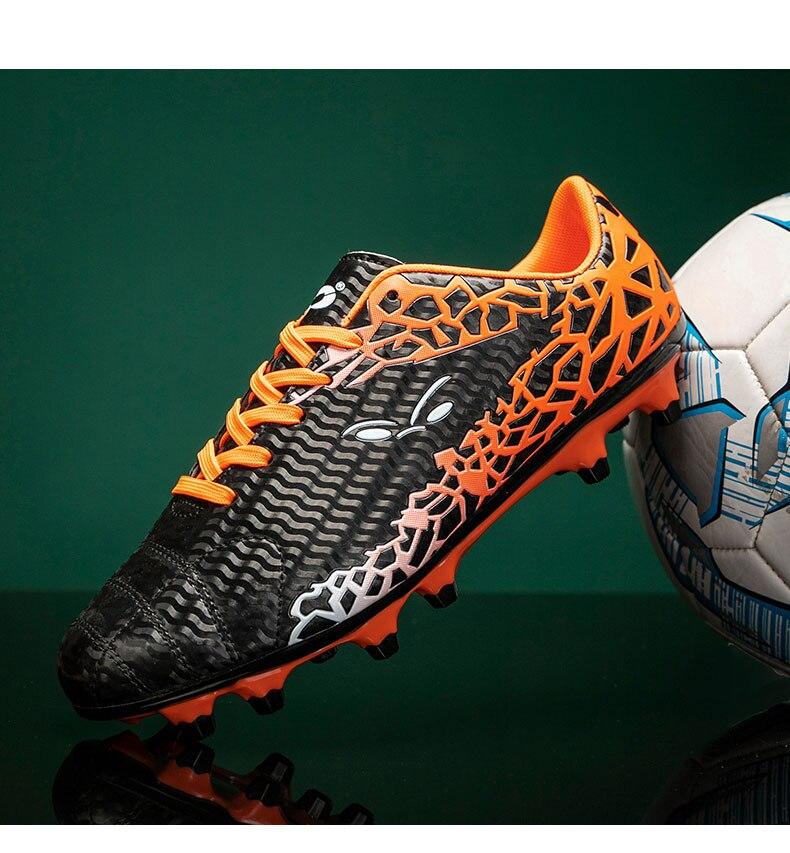 Product Introduction of Professional soccer shoes kids football sneakers men women adult cleats grass training Sports futsal shoes 34