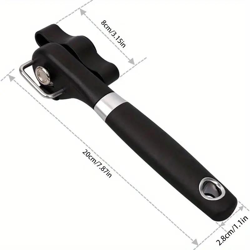 Stainless Steel Can Opener, 1 Count Multifunctional Kitchen Gadget for Effortless Opening Of Cans, Kitchen Utensils & Gadgets, Summer Gift Ideas 1