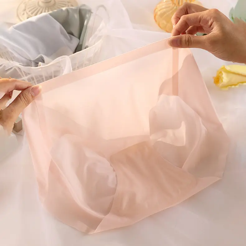 Quần lót big size nữ vải su lụa mặc áo dài - Quần big size nữ siêu mát siêu thoáng (Size tới 110Kg - Mã N15) Women Cotton 3