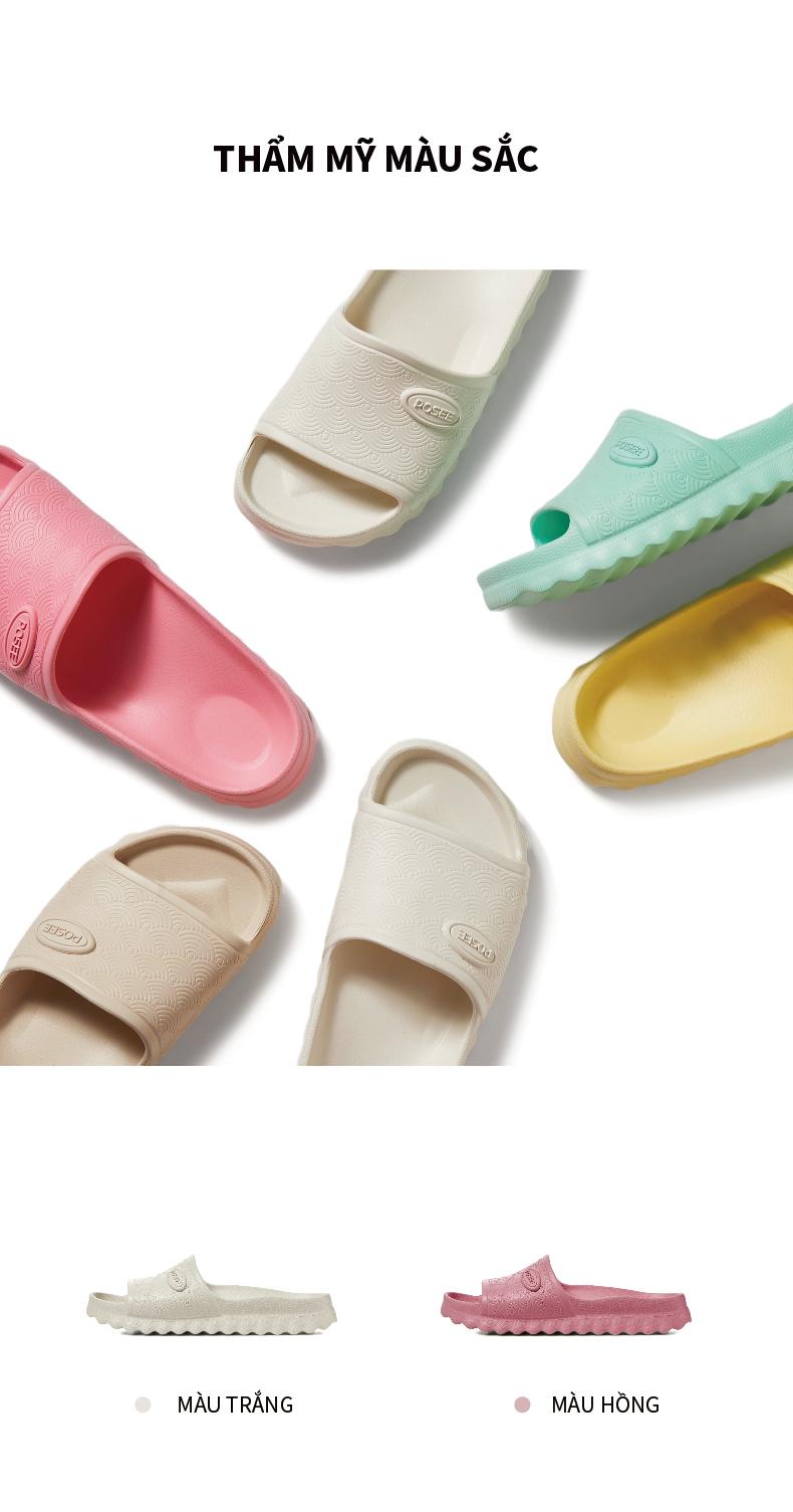Product Introduction of 【Livestream】POSE Tidal Slipper DéP Có Quai Thủy triều Dép xăng-đan Mềm mại  Women Dép Lê Thoải mái Đế mềm Bãi biển Bờ biển Nữ Giải trí Thanh lịch Khí chất 2024 Hàng mới P1249702 7