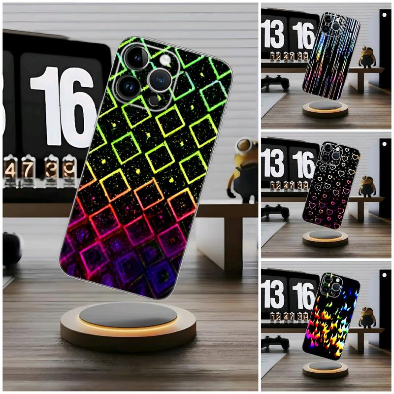 [Phản quang] Skin Miếng dán PPF Full viền dán mặt sau điện thoại iphone Phụ Kiện