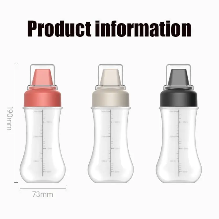 350ML Classic Ketchup Squeeze Bottle with Lid for Mustard, Mayo, Hot Sauces, Oil, and Vinegar Dispensing Dispenser Kitchen Utensils Seasoning Plastic