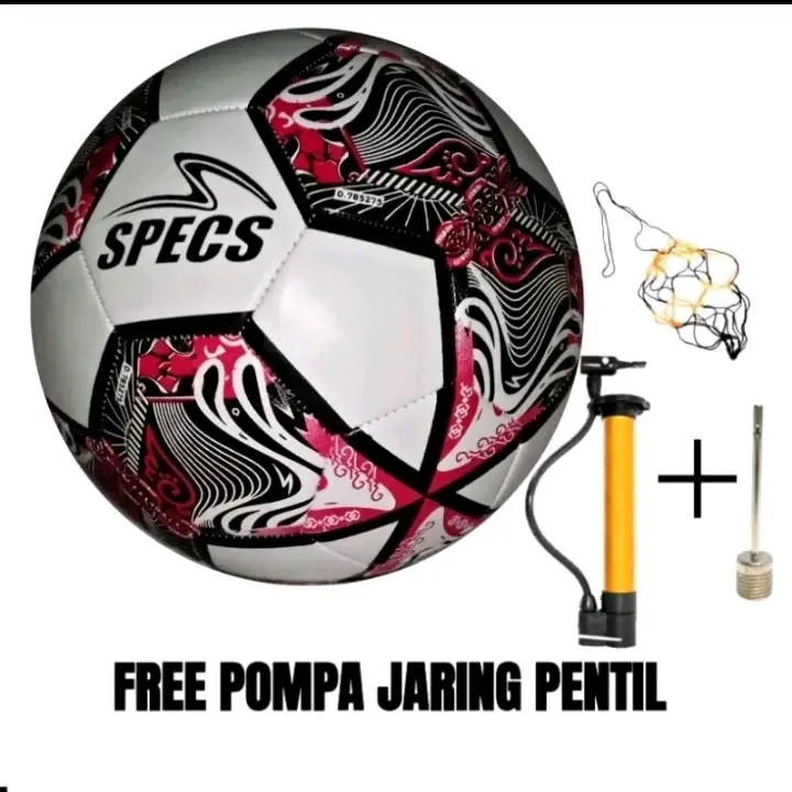 Bola sepak batik size 5 free pentil,jaring&pompa