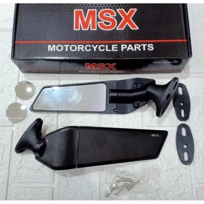 SPION WINGLET FULL CNC REAR MIRROR MODEL F22 R ZX25R NMAX PCX AEROX NINJA 250Fi CBR 2