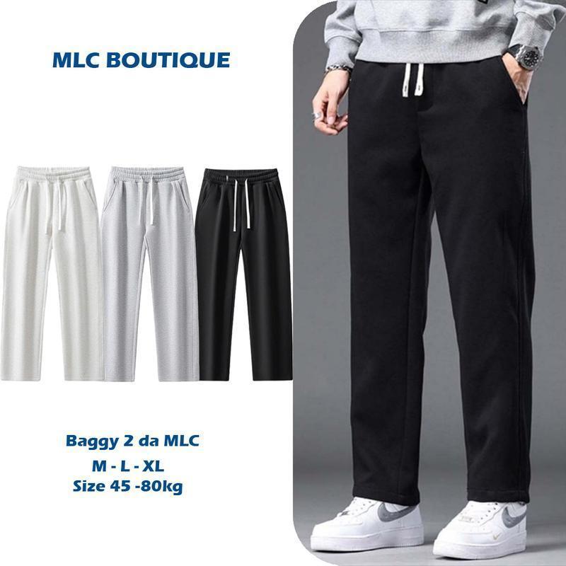 Quần Nỉ 2 Da Ống Suông MLC Nam Vải Dày Mịn Phong Cách Menswear Loại Cao Cấp…