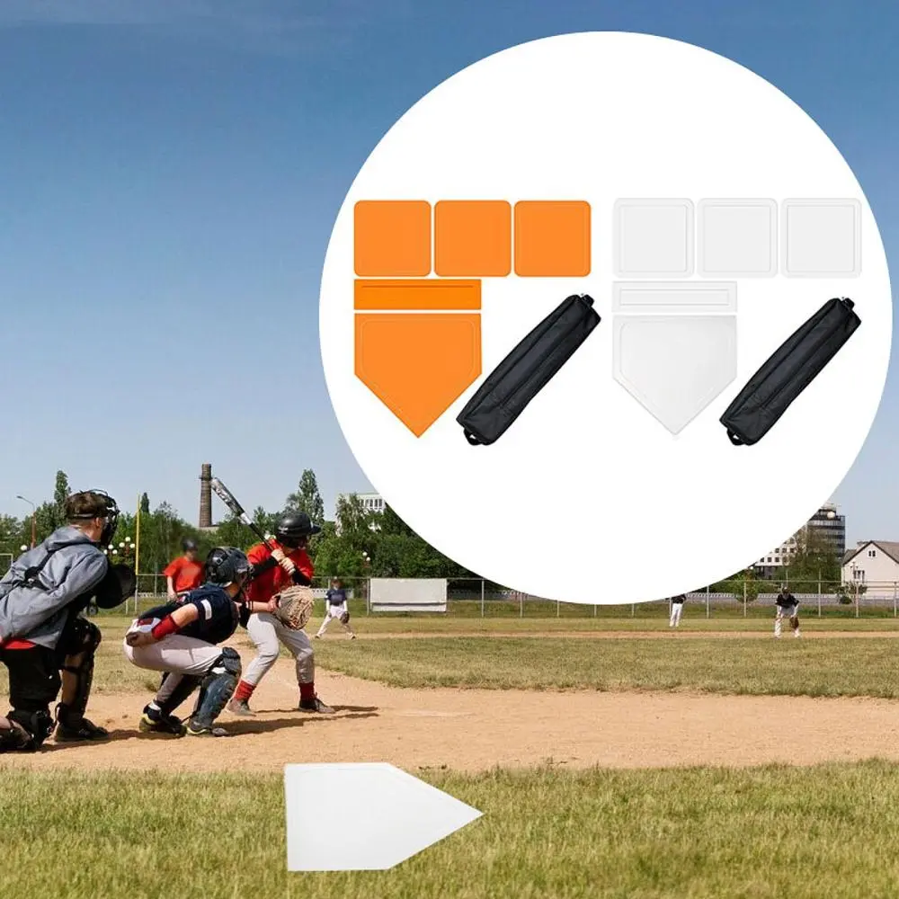Baseball Softball Base Throw Down Bases for Indoor Outdoor Backyard Game