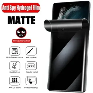 Antigores Hydrogel Matte SPY Privasi Anti Intip  Kompatibel For Infin1x Note 40 4G Note 40 Pro 4G Note 40 Pro Plus Note 40s Note 50 Note 50 Pro Note 7 Note 7 Lite Note 8 Pelindung Layar Handphone