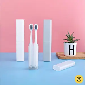 Kotak Sikat Gigi Polos / Tempat Sikat gigi Travel - HW082